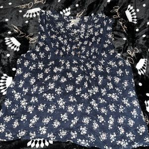 Flower dressy tank top